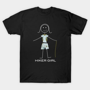 Funny Womens Hiking Design T-Shirt